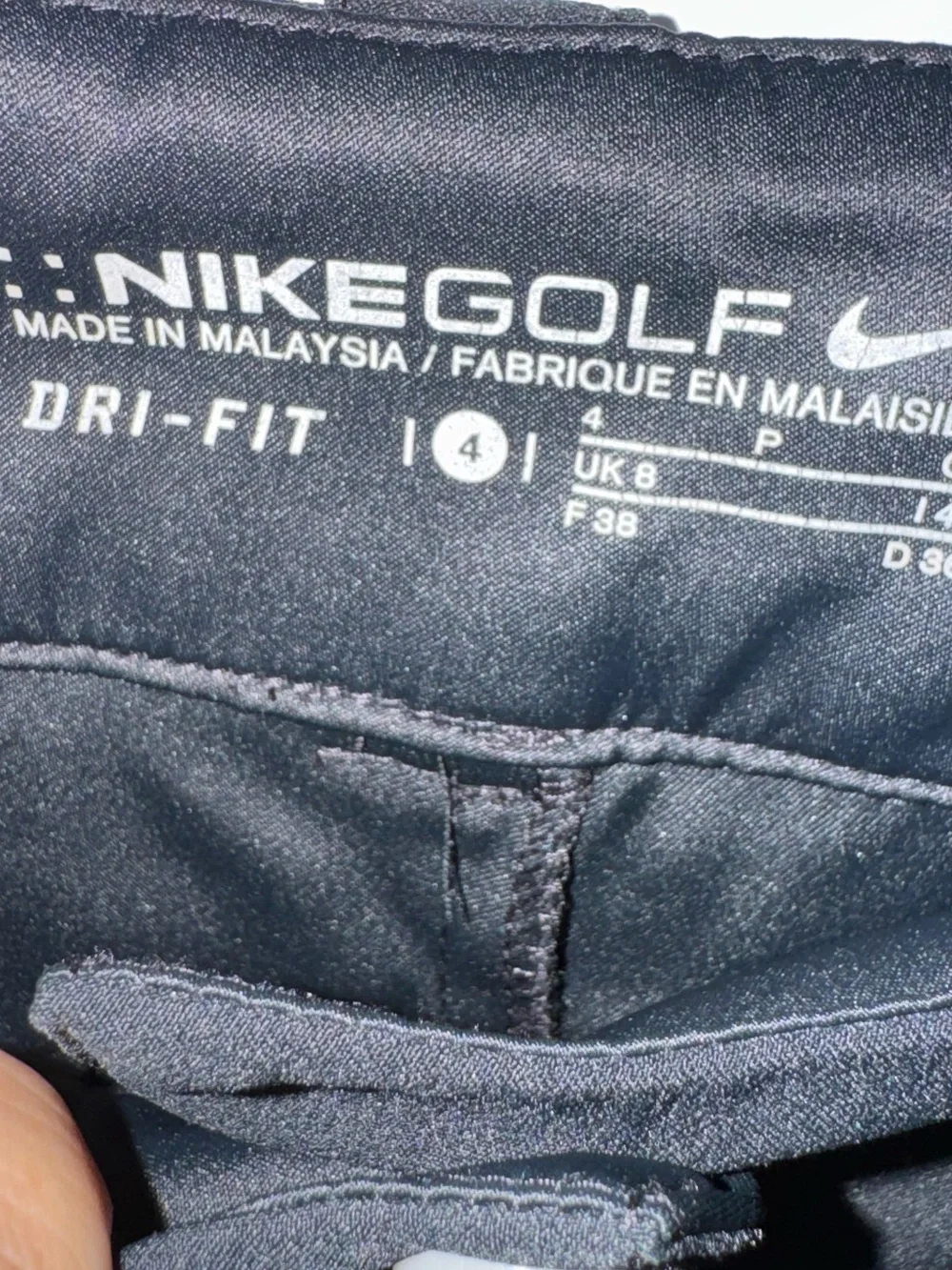 Nike Golf Dri-FIT Black Skort Skirt Women’s Size 4 F
